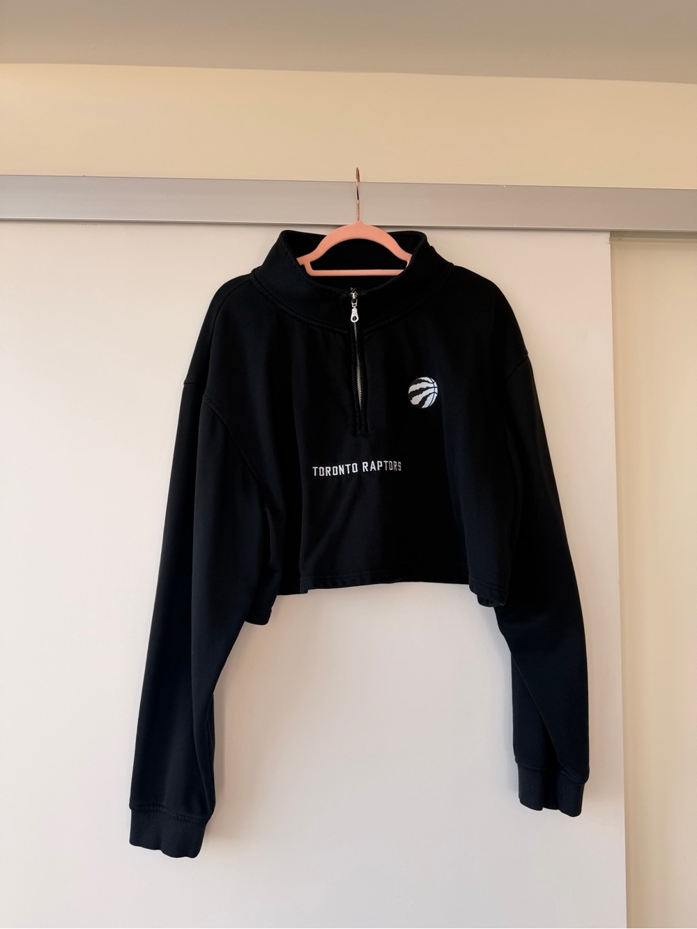 Toronto Raptors Cropped Quarter-Zip